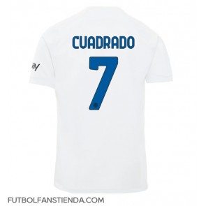 Inter Milan Juan Cuadrado #7 Segunda Equipación 2023-24 Manga Corta